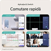 LG Monitor 31.5” QHD IPS 100Hz con HDR10 y USB Type-C™ 15W PD, Switch swiftly, 32U631A-B, thumbnail 14