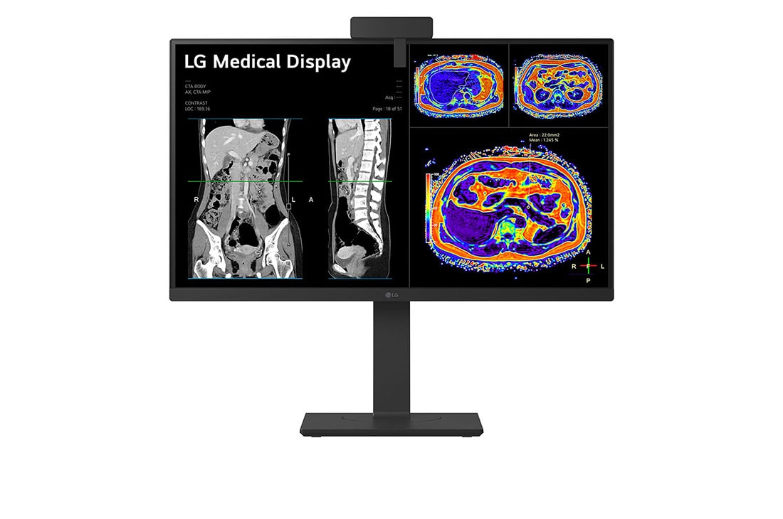 LG Monitor de revisión clínica 27'', Panel IPS, 8MP, sensor de calibración desmontable, 178º Ángulo de Visión, prikaz priključaka izbliza, 27HS713C-B, thumbnail 12