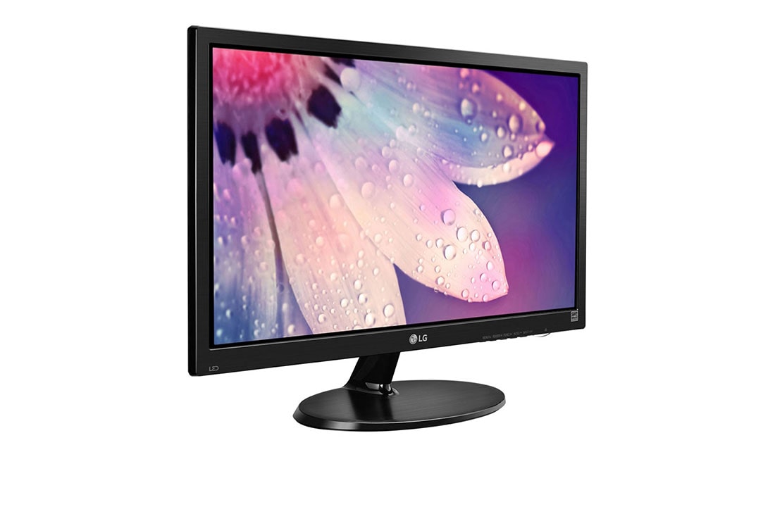 LG Monitor FHD LED de 19'', Left side over view, 19M38L-B, thumbnail 4