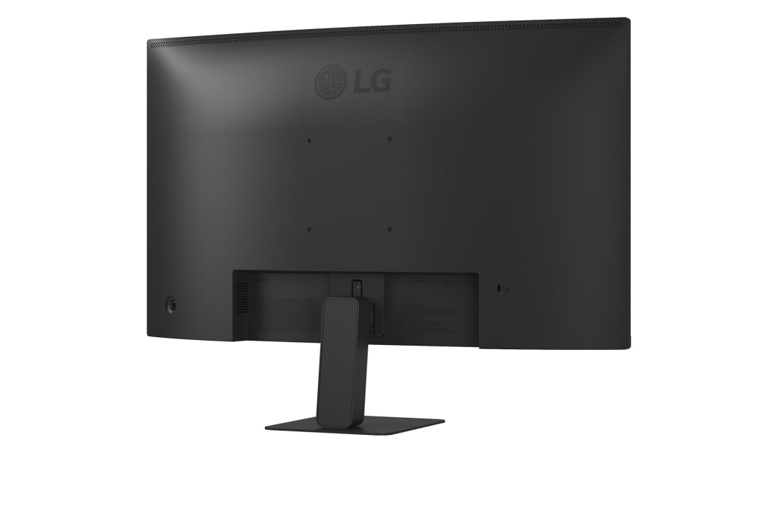 LG Monitor LG 27'' Curvo FHD de 100 Hz mejora la productividad laboral, rear perspective view, 27U421A-B, thumbnail 8