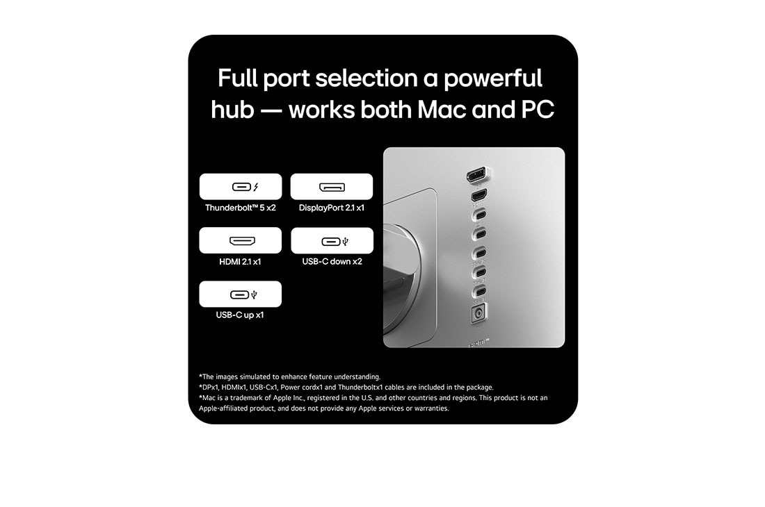 LG UltraFine™evo Nano IPS Negro 6K de 32'' con Thunderbolt™ 5, USP card: Professional color mastery, pixel by pixel, 32U990A-S, thumbnail 16