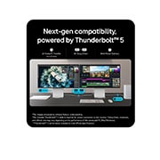 LG UltraFine™evo Nano IPS Negro 6K de 32'' con Thunderbolt™ 5, USP card: Full port selection a powerful hub — works both Mac and PC, 32U990A-S, thumbnail 15