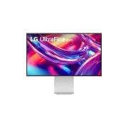 LG UltraFine™evo Nano IPS Negro 6K de 32'' con Thunderbolt™ 5, 15 degree side view with tilted screen, 32U990A-S, thumbnail 3