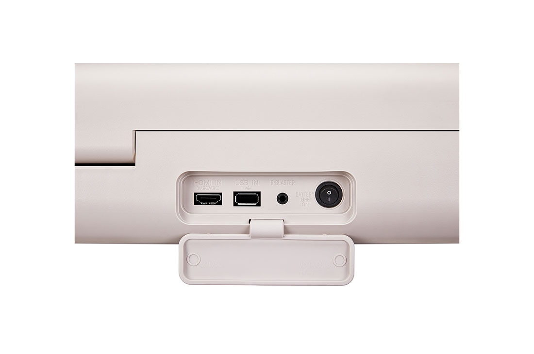 LG StanbyME Go 27'' Portátil Smart TV con ThinQ AI (Inteligencia Artificial), Primer plano del panel de control, 27LX5QKNA, thumbnail 11