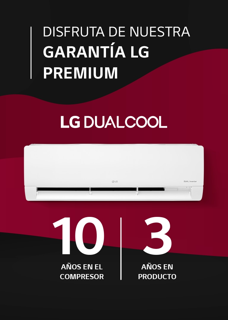 Garantía Premium con Aires Acondicionados Split de LG