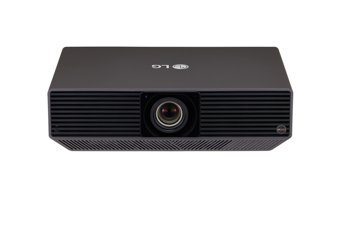 LG ﻿Proyector BU70QGA - LG ProBeam 4K Profesional (hasta 300'', fuente Láser, 7000 lúmenes,3840 x 2160) con Modo DICOM, Vista frontal, BU70QGA