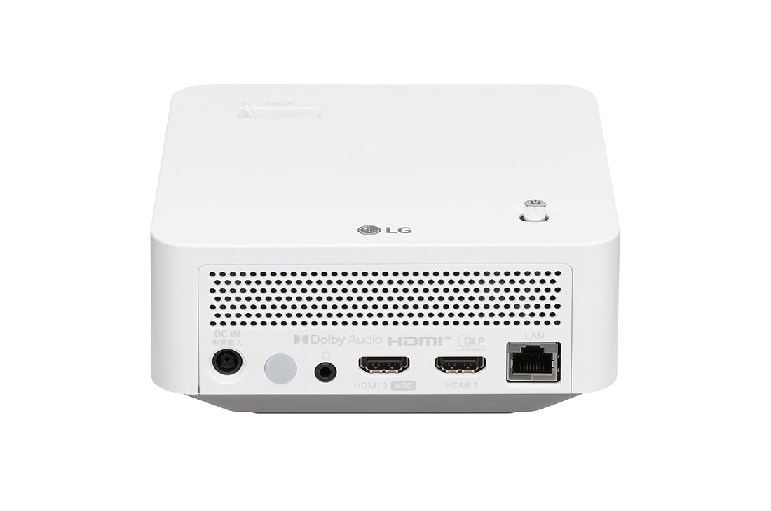 LG Proyector FHD CineBeam webOS Tamaño compacto control remoto simple , Vista trasera, PF510Q, thumbnail 2