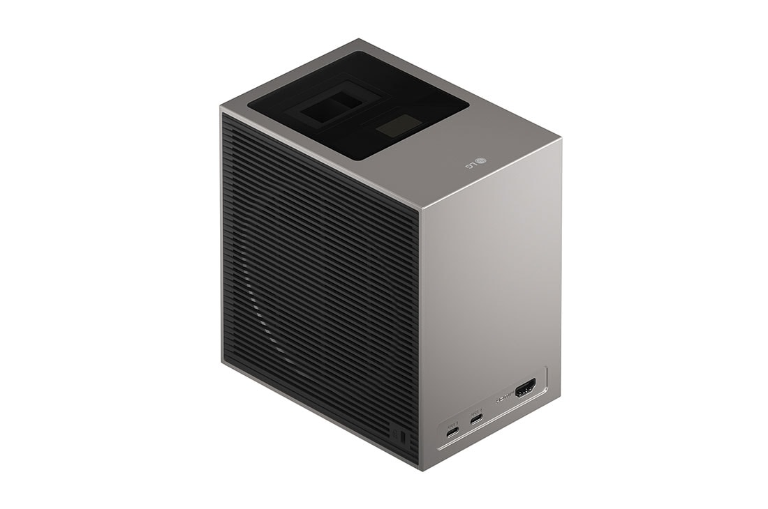 LG CineBeam S | Mini UST (Tiro Ultra corto) Proyector 4K con Dolby Atmos, Top view, PU615U, thumbnail 5