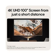 LG CineBeam S | Mini UST (Tiro Ultra corto) Proyector 4K con Dolby Atmos, 4K UHD 100 Screen image, PU615U, thumbnail 13