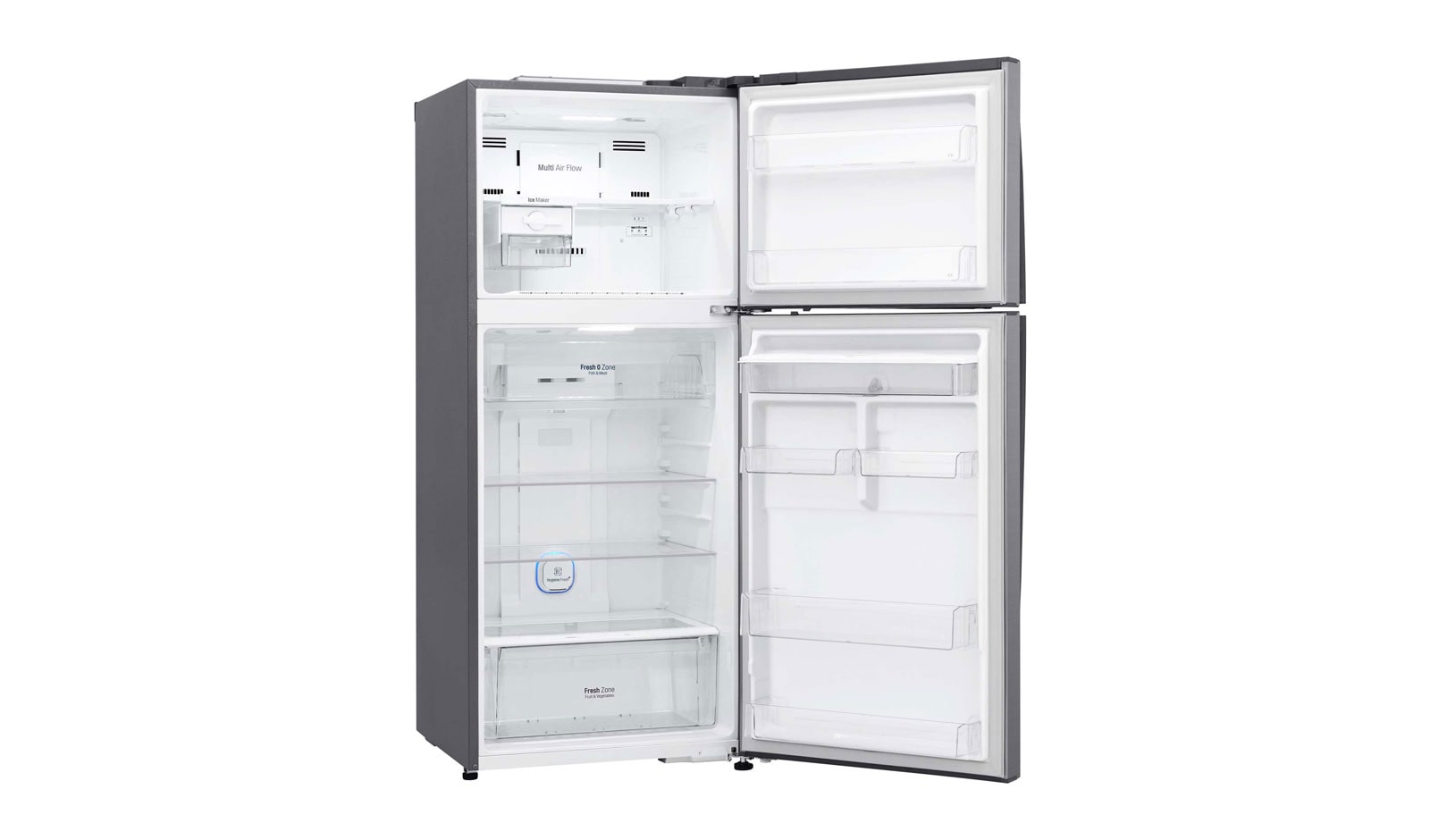 Refrigeradora Top Freezer LG LT41SGP con 410 litros de capacidad y