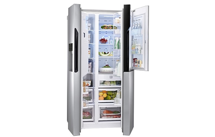LG Refrigeradora Door-In-Door con Inverter Linear Compressor, GS64WDP, thumbnail 4