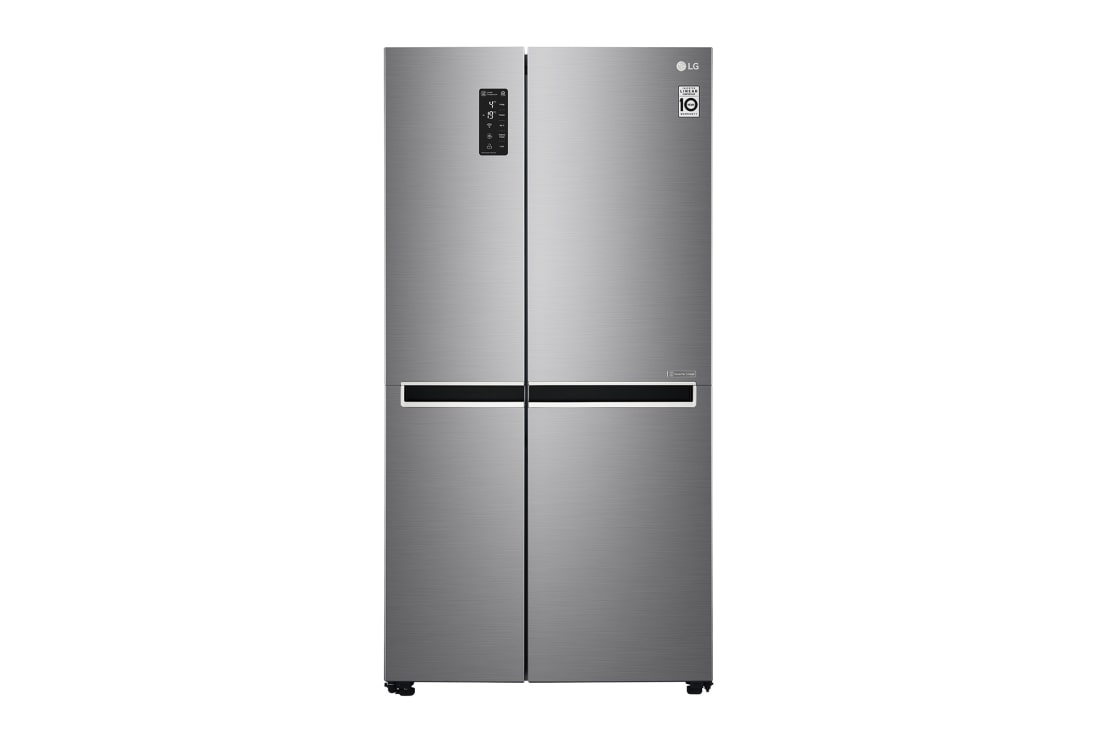 LG 626Lts / Side by Side / Compresor linear inverter / Acero brillante/ LG ThinQ™, GS65MPP1