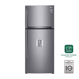 Refrigeradora Top Freezer LG LT41SGP con 410 litros de capacidad y Inverter Linear Compressor | LG Ecuador2