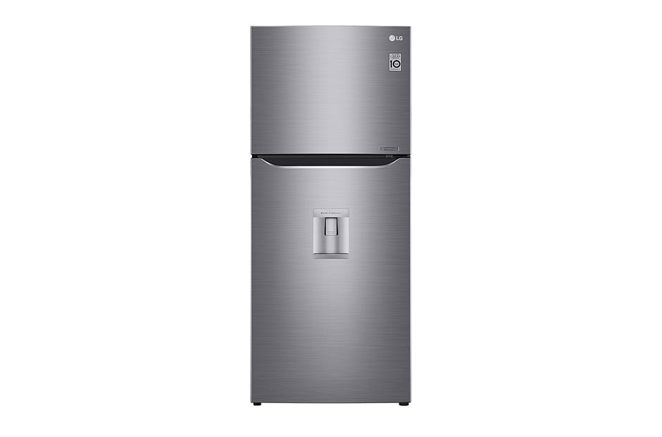 LG 393Lts / Top Freezer / Dispensador de agua / Linear Compresor Inverter / Acero brillante / Smart Diagnosis™, LT39WPP