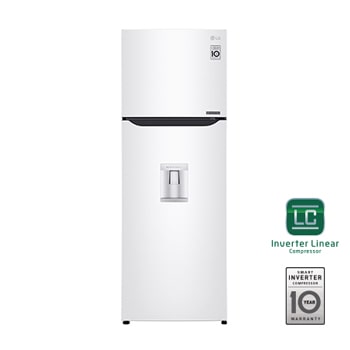 Refrigeradora Top Freezer LG LT32WPW con 312 litros de capacidad y Inverter Linear Compressor | LG Ecuador1