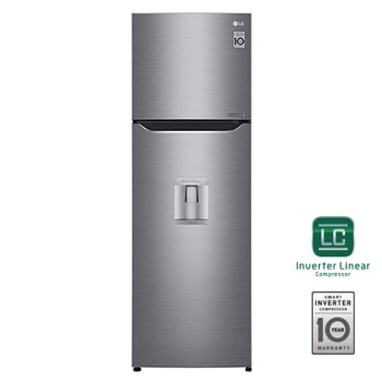 Refrigeradora Top Freezer LG LT29WPP con 254 litros de capacidad y Inverter Linear Compressor | LG Ecuador1