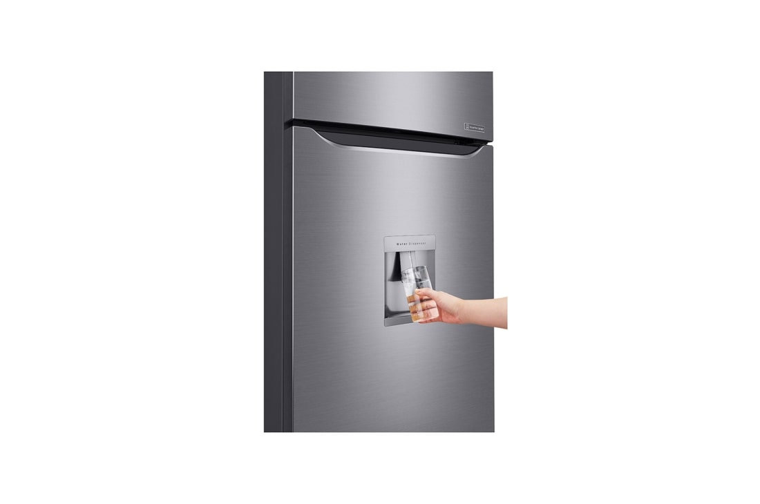 LG Refrigeradora Top Freezer de 254 litros con Inverter Linear Compressor y 10 años de garantía, Color Plateado, LT29WPP, thumbnail 8