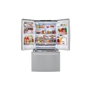 LG Refrigeradora French Door 695L Door Cooling+™ Smart Inverter ThinQ™, Stainlees Steel, GM78BGS, thumbnail 2