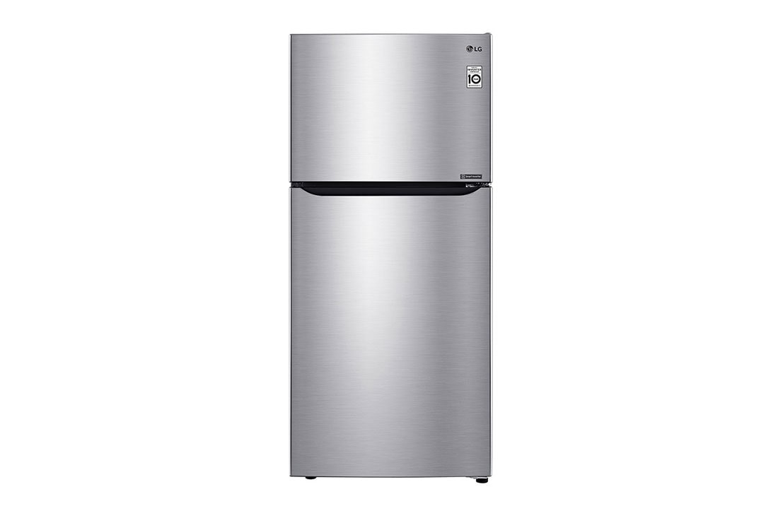 LG Refrigeradora Top Freezer 595L(Gross)/553L(Net) Smart Inverter™ Smart Diagnosis™, Parte delantera, GT57BPSX