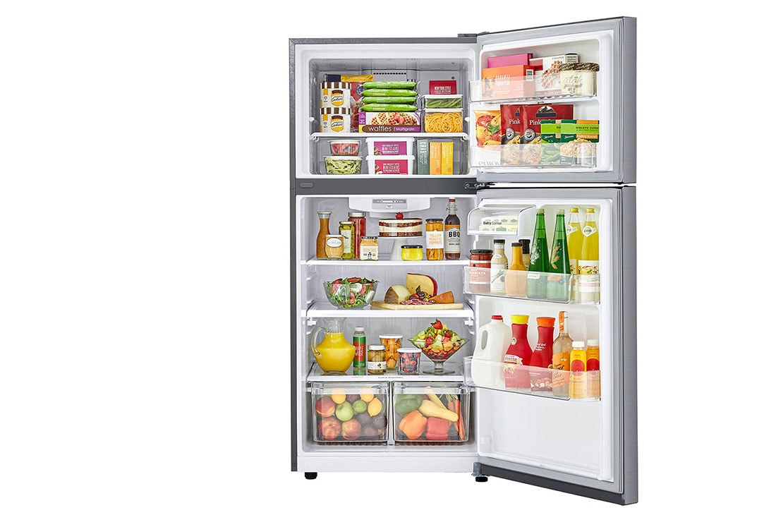 LG Refrigeradora Top Freezer 595L(Gross)/553L(Net) Smart Inverter™ Smart Diagnosis™, FrontOpenFilled1, GT57BPSX, thumbnail 2
