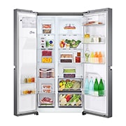 LG Refrigerador Side By Side LG GS65WPPK | AI ThinQ | LinearCooling™ | 688 Litros | Silver, GS65WPPK, GS65WPPK, thumbnail 2