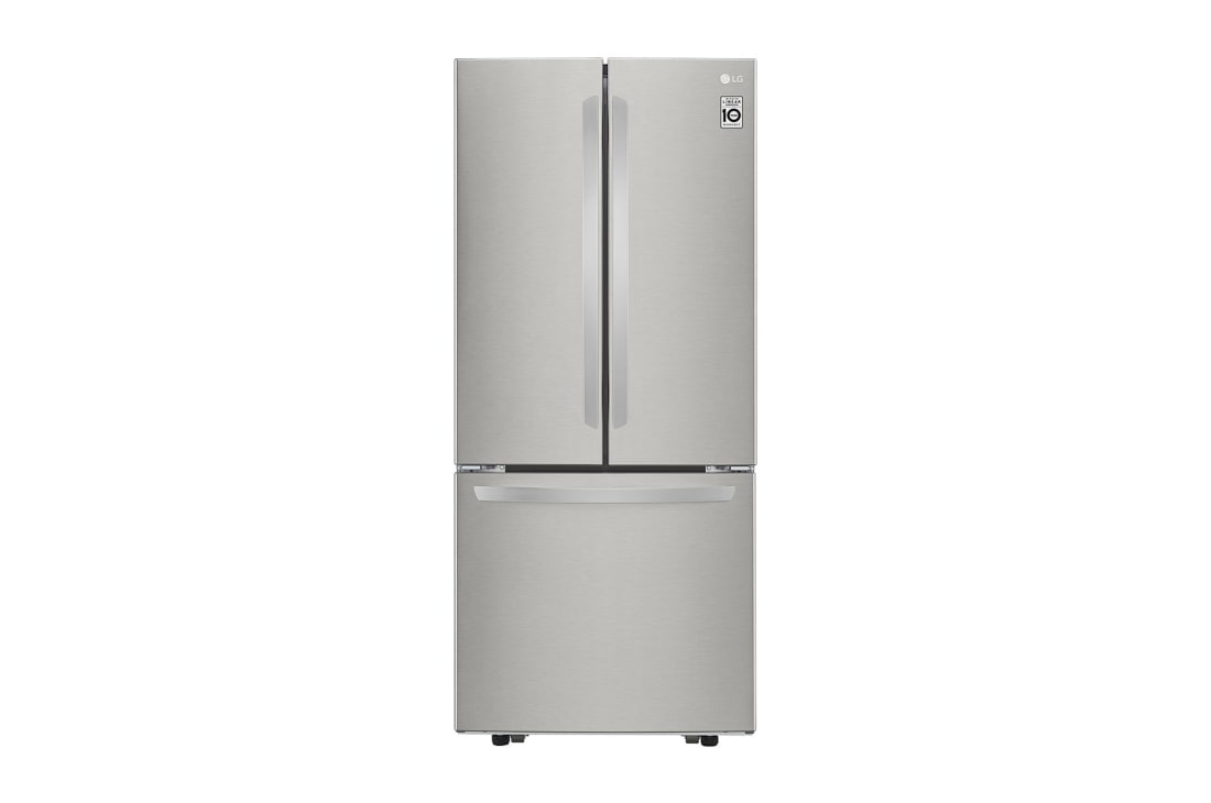 LG Refrigeradora French Door 22p³ (Net) / 22p³ (Gross) Smart Inverter Multi Air Flow™ , GM22BGPK, GM22BGPK