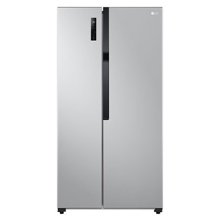 Imagen Frontal de la Refrigeradoras GS51BP disponible en LG Ecuador