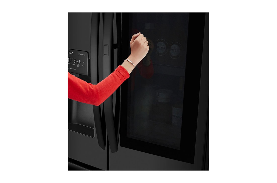 LG Refrigeradora French Door InstaView™ 660L (Net) / 837L (Gross)  Multi Air Flow™  DoorCooling⁺™ ThinQ™, GM78SXT, thumbnail 9
