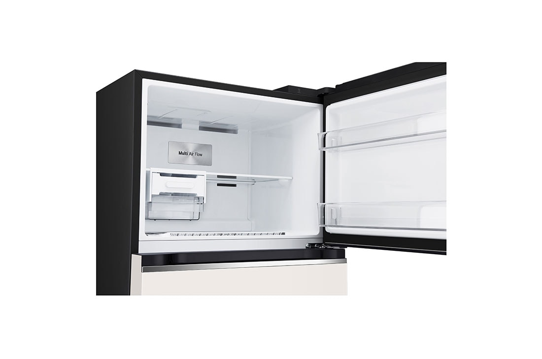 LG Refrigerador Top Freezer 374L (Net) / 410L (Gross) Smart Inverter Compressor™ LINEARCooling™ Puerta Nature Beige, VT38BPB_detailed image, VT38BPB, thumbnail 4