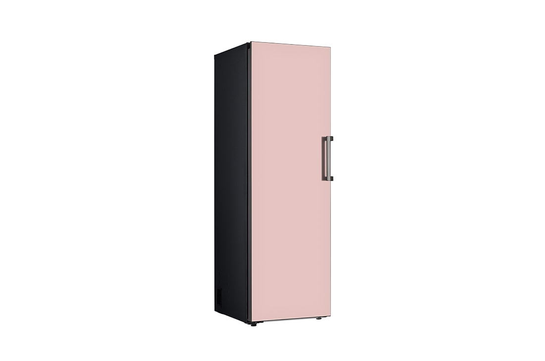 LG Congelador Objet One Door 324L (Net) / 355L (Gross) Flat Door Smart Diagnosis™ ThinQ™ color Rosa, Cajón, VC34BQK, thumbnail 4