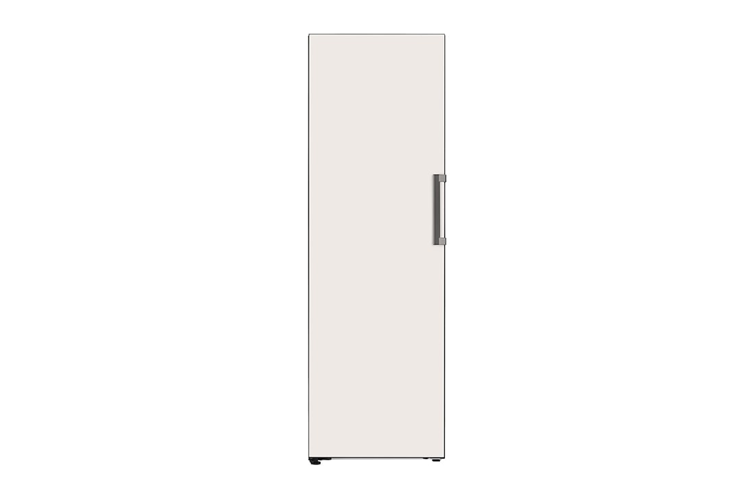LG Congelador Objet One Door 324L (Net) / 355L (Gross) Flat Door Smart Diagnosis™ ThinQ™ color Beige, Frontal, vc34bqb