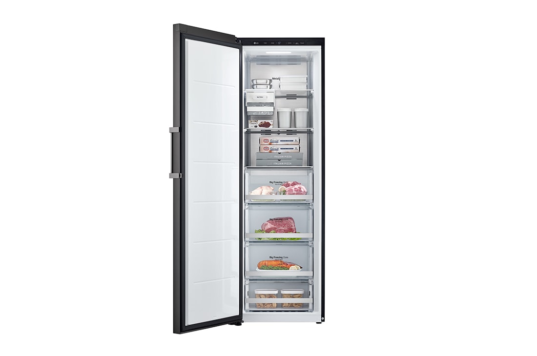 LG Congelador Objet One Door 324L (Net) / 355L (Gross) Flat Door Smart Diagnosis™ ThinQ™ color Beige, Parte frontal, vc34bqb, thumbnail 2