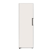 LG Congelador Objet One Door 324L (Net) / 355L (Gross) Flat Door Smart Diagnosis™ ThinQ™ color Beige, Frontal, vc34bqb, thumbnail 1