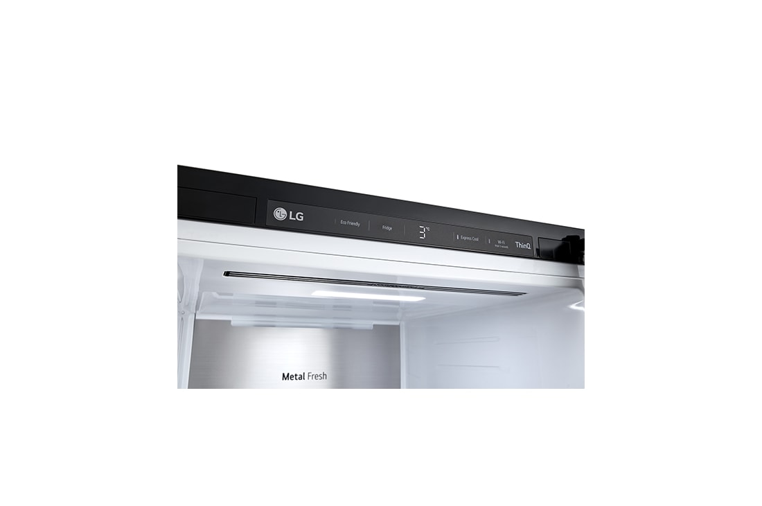 LG Refrigerador Object One Door 386L (Net) / 413L (Gross) Flat Door Smart Diagnosis™ ThinQ™ color Beige, Manija, VL42BPB, thumbnail 6