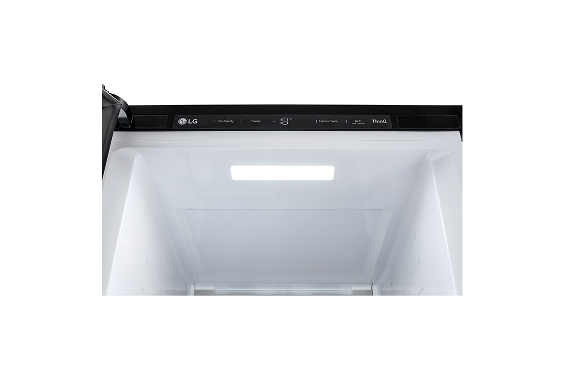 LG Congelador Objet One Door 324L (Net) / 355L (Gross) Flat Door Smart Diagnosis™ ThinQ™ color Menta, Detalle interior, VC34BQM, thumbnail 7