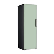 LG Congelador Objet One Door 324L (Net) / 355L (Gross) Flat Door Smart Diagnosis™ ThinQ™ color Menta, Parte frontal con comida, VC34BQM, thumbnail 3