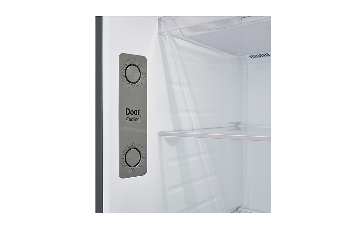 LG Refrigeradora Top Freezer 493L (Gross) / 461L (Net) LG VT48BPY Multi Air Flow Linear Cooling DoorCooling+™ + Smart Inverter , restive view, VT48SPYC, thumbnail 4