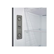LG Refrigeradora Top Freezer 493L (Gross) / 461L (Net) LG VT48BPY Multi Air Flow Linear Cooling DoorCooling+™ + Smart Inverter , restive view, VT48SPYC, thumbnail 4