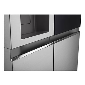 LG Refrigeradora Side By Side 22.4pᶟ (Net) / 24pᶟ (Gross) ThinQ™ InstaView™ Smart Inverter, Silver, detailed view, VS25GMIW, thumbnail 8