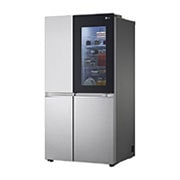LG Refrigeradora Side by Side InstaView™ 694L Smart Inverter, ThinQ™ Color Brushed Steel, Vista lateral derecha, VS25VVNW, thumbnail 12