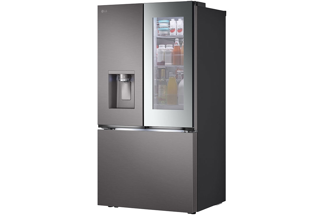 LG Refrigeradora Multi-Puerta InstaView™ 738L Acero Inoxidable Negro, Right side view of multi-door refrigerator., VF31XKNH, thumbnail 11