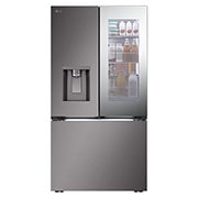 LG Refrigeradora Multi-Puerta InstaView™ 738L Acero Inoxidable Negro, Front view of 738L InstaView™ Multi-Door Refrigerator Black Stainless Steel with DoorCooling+. ({Sales Model Code}), VF31XKNH, thumbnail 1
