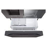 LG Refrigeradora Multi-Puerta InstaView™ 738L Acero Inoxidable Negro, Close up view of freezer part of multi-door refrigerator., VF31XKNH, thumbnail 4