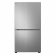 LG Refrigeradora Side By Side 679L (Gross) / 612L (Net) Smart Inverter Prime Silver, Front view, VS25BJNK, thumbnail 1