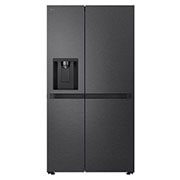LG Refrigeradora Side by Side 679L (Bruto) / 612L (Neto) Smart Inverter Essence Matte Black, VS25LQIK, thumbnail 1
