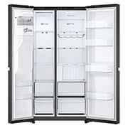 LG Refrigeradora Side by Side 679L (Bruto) / 612L (Neto) Smart Inverter Essence Matte Black, VS25LQIK, thumbnail 3