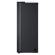 LG Refrigeradora Side by Side 679L (Bruto) / 612L (Neto) Smart Inverter Essence Matte Black, Side view, VS25LQIK, thumbnail 14