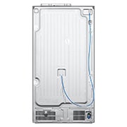 LG Refrigeradora Side by Side 679L (Bruto) / 612L (Neto) Smart Inverter Essence Matte Black, Back view, VS25LQIK, thumbnail 15