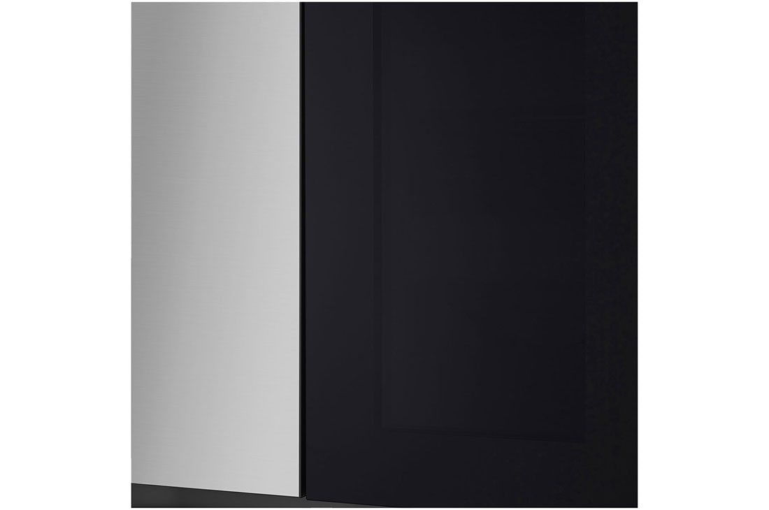 LG Refrigeradora Side by Side InstaView™ 694L Smart Inverter, ThinQ™ Color Brushed Steel, vista de botones ocultos, VS25VVNW, thumbnail 5