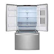 LG Refrigeradora French Door 696L (Net) / 875L (Gross) InstaView DoorCooling™, Platinum Silver, Open bottom view, VF29BVP, thumbnail 4